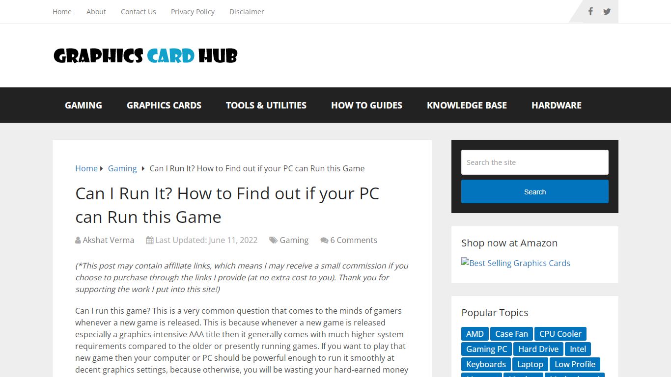 Can I Run It? How to Find out if your PC can Run this Game